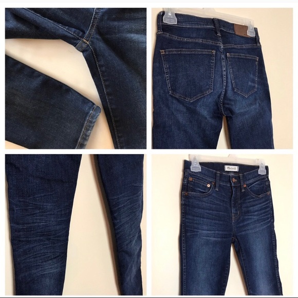 EUC Madewell 9” HighRiser Skinny Skinny - Picture 4 of 7